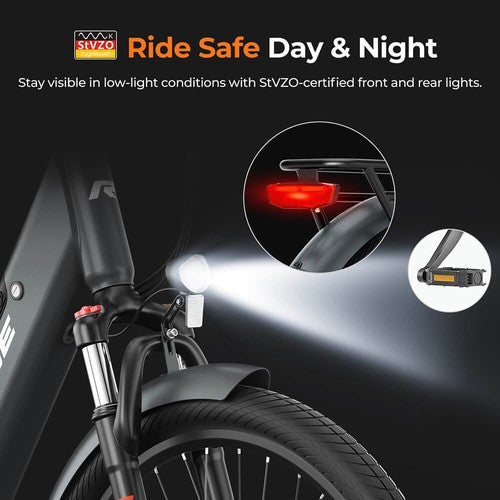 Foride Roamer 1 elektriskais velosipēds 36V 13Ah Foride Roamer 1 elektriskais velosipēds 36V 13Ah